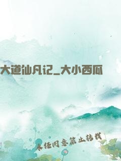 大道仙凡记