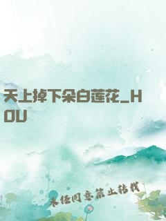 天上掉下朵白莲花