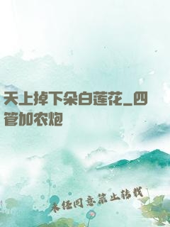 天上掉下朵白莲花