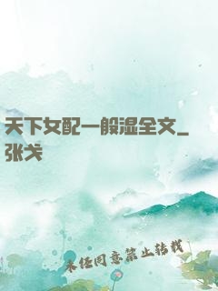 天下女配一般湿全文