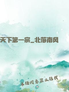 天下第一宗