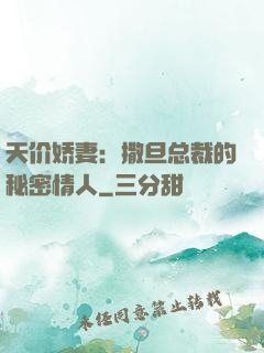 天价娇妻：撒旦总裁的秘密情人