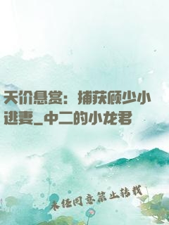 天价悬赏：捕获顾少小逃妻