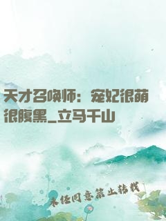 天才召唤师：宠妃很萌很腹黑