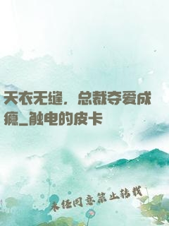 天衣无缝，总裁夺爱成瘾