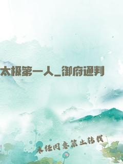 太极第一人