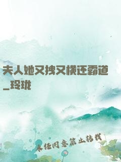 夫人她又拽又横还霸道