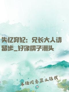 失忆弃妃：兄长大人请留步