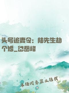 头号追妻令：陆先生劫个婚