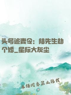 头号追妻令：陆先生劫个婚