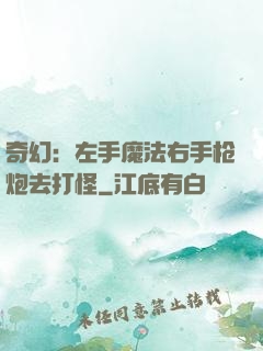 奇幻：左手魔法右手枪炮去打怪