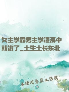 女主学霸男主学渣高中就做了