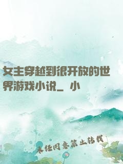 女主穿越到很开放的世界游戏小说