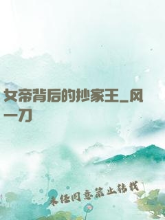 女帝背后的抄家王