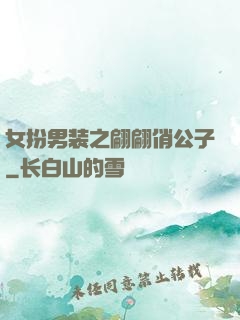 女扮男装之翩翩俏公子