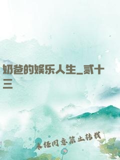 奶爸的娱乐人生