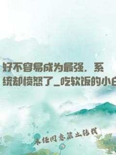 好不容易成为最强，系统却愤怒了
