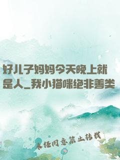 好儿子妈妈今天晚上就是人