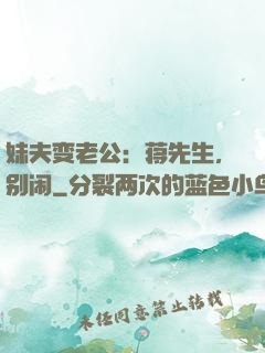 妹夫变老公：蒋先生，别闹