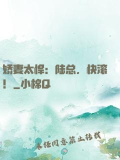娇妻太悍：陆总，快滚！