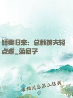 娇妻归来：总裁前夫轻点虐