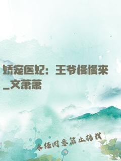 娇宠医妃：王爷慢慢来