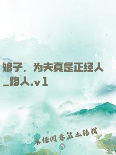 娘子，为夫真是正经人