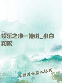 娱乐之唯一传说
