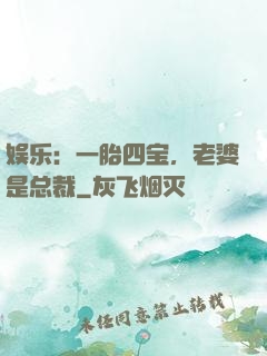 娱乐：一胎四宝，老婆是总裁