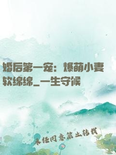 婚后第一宠：爆萌小妻软绵绵