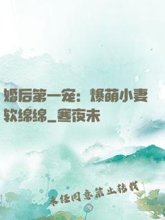 婚后第一宠：爆萌小妻软绵绵