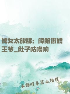 婢女太放肆：降服傲娇王爷