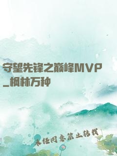 守望先锋之巅峰MVP