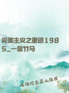 完美主义之重回1985