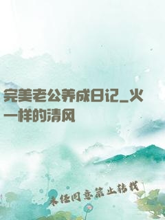 完美老公养成日记