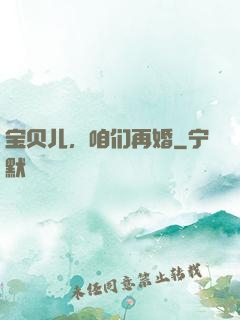 宝贝儿，咱们再婚