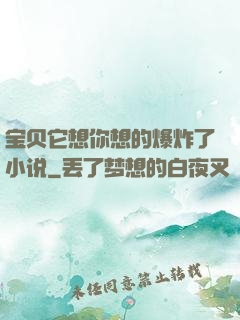 宝贝它想你想的爆炸了小说