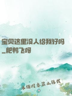 宝贝这里没人给我好吗