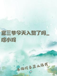 宫三爷今天入赘了吗