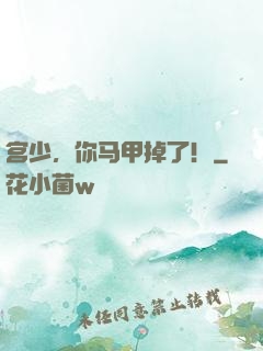 宫少，你马甲掉了！