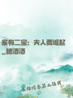 家有二宝：夫人要崛起