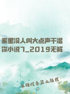 家里没人叫大点声干湿你小说7