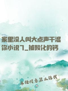 家里没人叫大点声干湿你小说7
