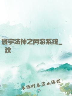 寰宇法神之网游系统