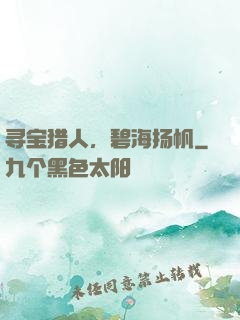 寻宝猎人，碧海扬帆