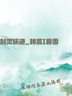 封灵斩道