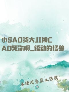 小SA0货大JI拔CAO死你啊