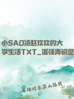 小SAO货赵欢欢的大学生活TXT