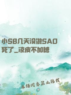小SB几天没做SAO死了