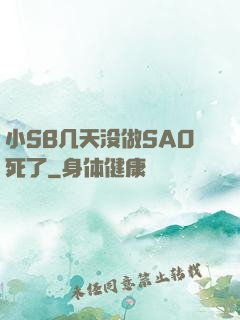 小SB几天没做SAO死了
